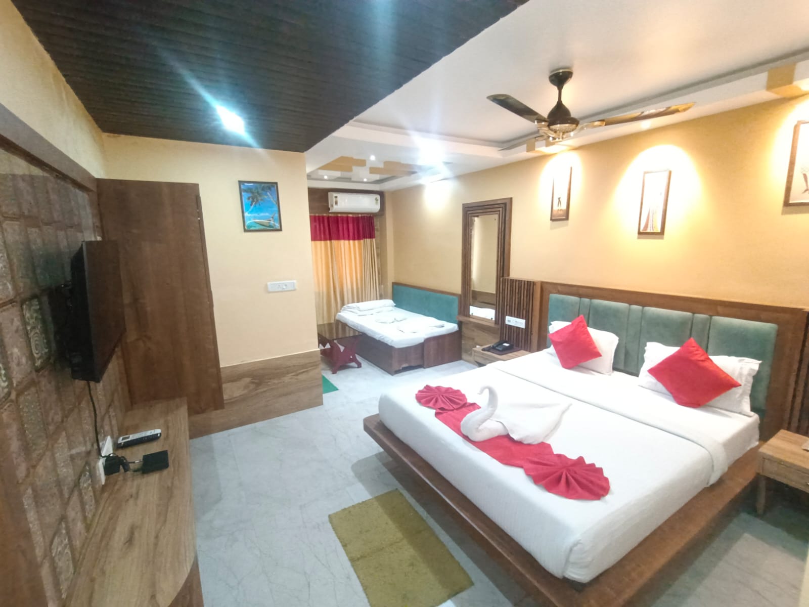Triple bed deluxe ( sofa Cum Bed)